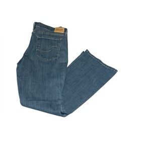 Signature‎ by Levi Strauss women’s Blue Flare Jeans size 16 short